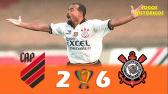 Atltico-PR 2x6 Corinthians - Melhores Momentos - Copa do Brasil 1997 - Jogos Histricos #122 -...