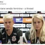 Torcedora viraliza fotos dos jogadores do Corinthians na verso feminina; veja aqui ? LANCE!