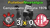 Corinthians 3 x 0 Amrica-SP - 28-02-1976 ( Campeonato Paulista ) - YouTube