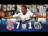 Corinthians 7 x 1 Santos (Tvez hat-trick) ? 2005 Brasileiro Extended Goals & Highlights HD -...