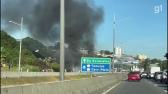 Manifesta��o de moradores bloqueia M�rio Covas por cerca de 1 hora em S�o Jos� dos Campos, SP |...