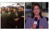 Rep�rter da Globo Delis Ortiz � agredida com soco no peito por seguran�as de Maduro - FOLHA DO...