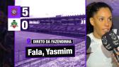 Yasmim fala aps goleada de 5x0 do Corinthians Feminino contra o Pinda, pelo Paulisto Feminino -...