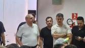Bra�o direito de Augusto Melo, empres�rio faz sua primeira apari��o p�blica no Corinthians