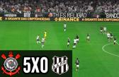 Vitria em novo estilo | Corinthians 5 x 0 Ponte Preta | Melhores momentos | Paulista 2022