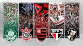 Maiores torcidas do Brasil: pesquisa mostra Flamengo na ponta, e Palmeiras mais perto do S�o Paulo...