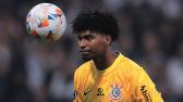 Hugo Souza rebate jornalista sobre aus�ncia no Corinthians