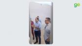 Torcedores v�o ao CT protestar, e CEO do Fortaleza barra entrada: 'Est�o querendo quebrar uma...