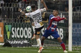 Atacante Clayson anotou o segundo gol do Corinthians contra o Bahia