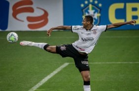 Atacante J no jogo contra o Botafogo, na Neo Qumica Arena