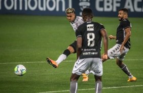 Cantillo no duelo entre Corinthians e Botafogo na Neo Qumica Arena