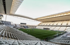 Neo Qumica Arena pronta para o jogo entre Corinthians e Botafogo