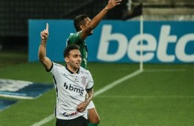 Gustavo empata a partida para o Corinthians, na Neo Qumica Arena, pelo Brasileiro