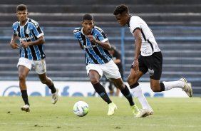 Cauê durante jogo pelo quartas de final do Brasileiro Sub-20