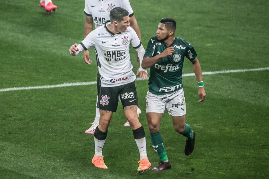 Muita confuso no jogo contra o Palmeiras, pela final do Paulisto 2020