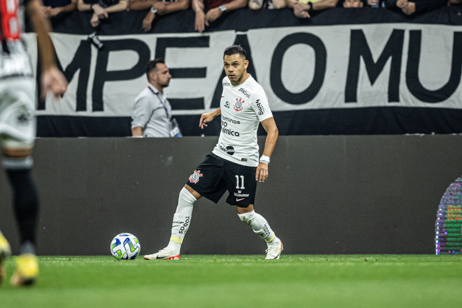 Romero foi eleito o melhor em campo pela Fiel no empate do Corinthians contra o Atltico-MG