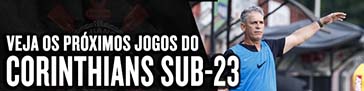 Pr�ximos jogos do sub-23 do Corinthians